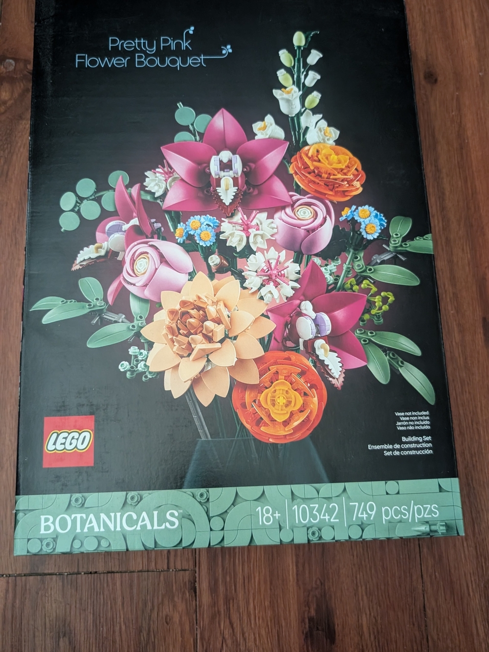 LEGO Botanicals Pretty Pink Flower Bouquet NEW